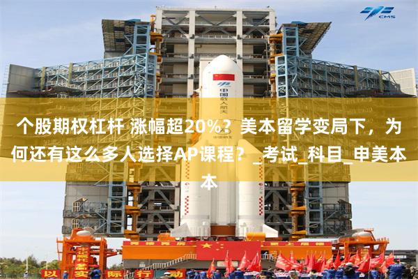 个股期权杠杆 涨幅超20%？美本留学变局下，为何还有这么多人选择AP课程？_考试_科目_申美本